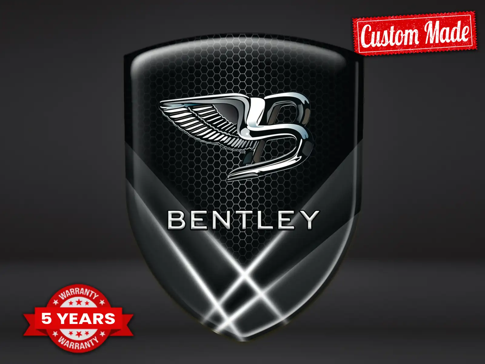 Bentley Türaufkleber Auto Universal Hochwertig Pro